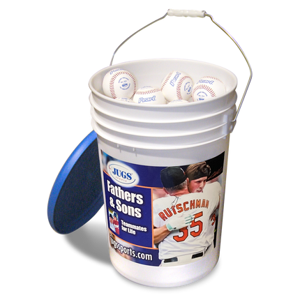 JUGS Sports Bucket of Pearl Baseballs B5210 B5210 - Play and Sync