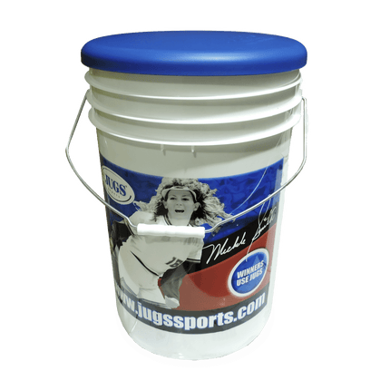 JUGS Sports Bucket of Realistic - Seam Sting - Free Softballs B4016 B4016 - Play and Sync