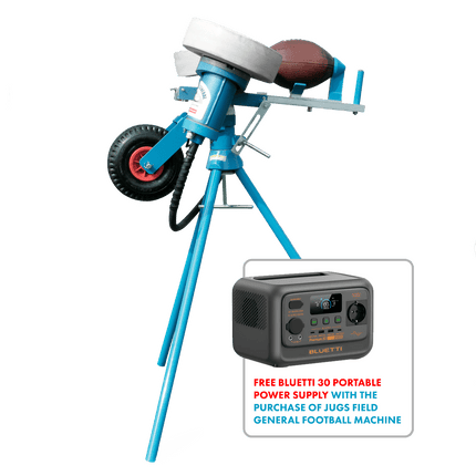 JUGS Sports Field General Football Machine M1750 M1750 - Play and Sync
