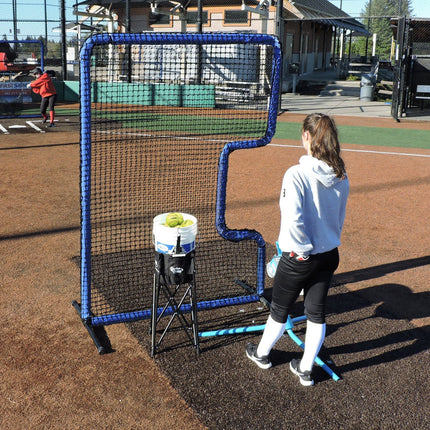 JUGS Sports Protector Blue Series C - Shaped Softball Screen S1013 S1013 - Play and Sync