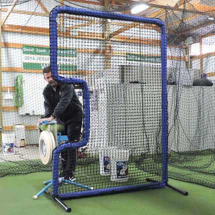 JUGS Sports Protector Blue Series C - Shaped Softball Screen S1013 S1013 - Play and Sync