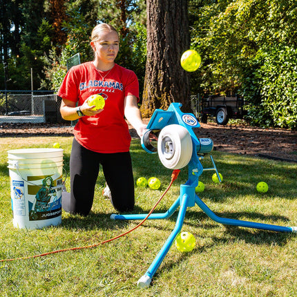 JUGS Sports PS50 Pitching Machine for Baseball and Softball M1150
