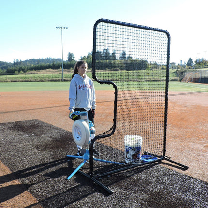 JUGS Sports Standard C - Shaped Softball Screen S1012 S1012 - Play and Sync