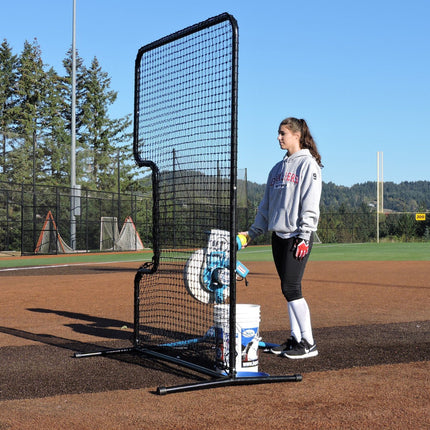 JUGS Sports Standard C - Shaped Softball Screen S1012 S1012 - Play and Sync