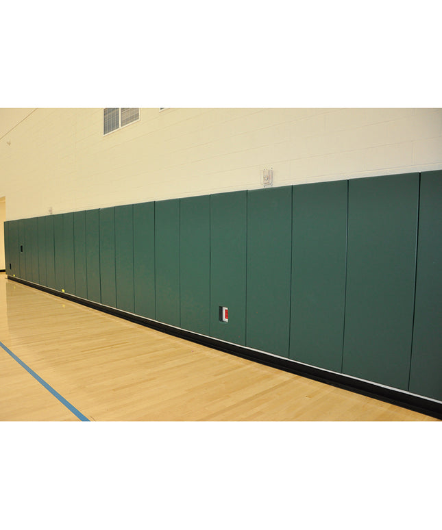 Jaypro Sports High Impact Flat Safety Wall Padding - WallGuard  Impact Rated (2 ft. x 6 ft.) (1 in. Lip Top & Bottom) JWP-I-26 - Play and Sync