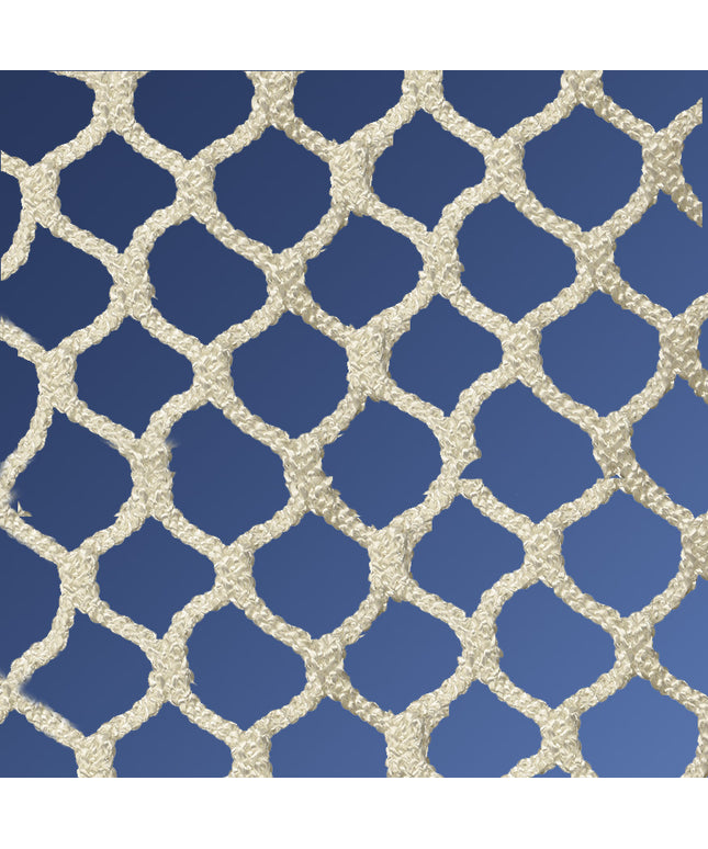 Jaypro Sports Lacrosse Replacement Net   Field (6 mm) (6 ft.W x 6 ft.H x 7 ft.D) LGN-50 - Play and Sync