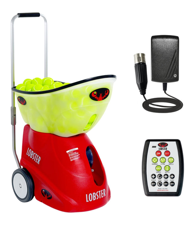 Lobster Sports Elite Grand Five Tennis Ball Machine EL05 EL05 - Play and Sync