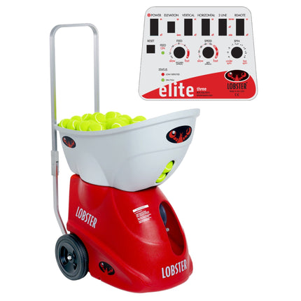 Lobster Sports Elite Three Tennis Ball Machine EL03 EL03 - Play and Sync