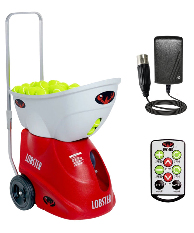 Lobster Sports Elite Three Tennis Ball Machine EL03 EL03 - Play and Sync