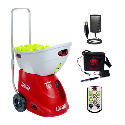 Lobster Sports Elite Two Tennis Ball Machine EL02 EL02 - Play and Sync