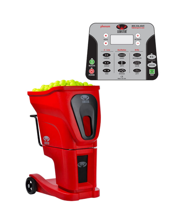 Lobster Sports Phenom® Tennis Ball Machine EC01 EC01 - Play and Sync