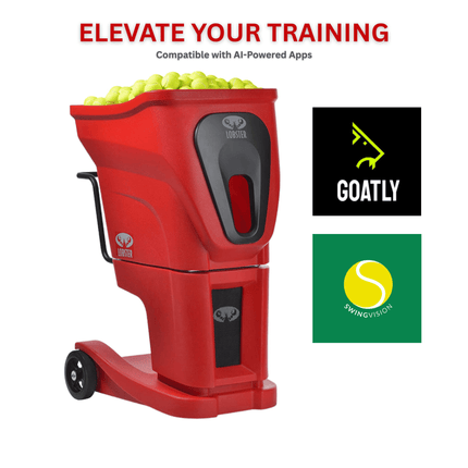 Lobster Sports Phenom® Two Tennis Ball Machine EC02 EC02 - Play and Sync