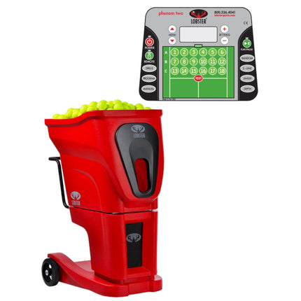 Lobster Sports Phenom® Two Tennis Ball Machine EC02 EC02 - Play and Sync