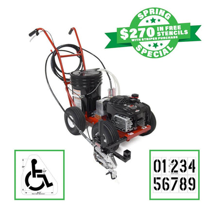 Newstripe 4250 Airless Striping Machine 10003947 10003947 - Play and Sync