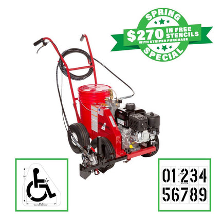 Newstripe 4400 Airless Striping Machine 10003566 10003566 - Play and Sync
