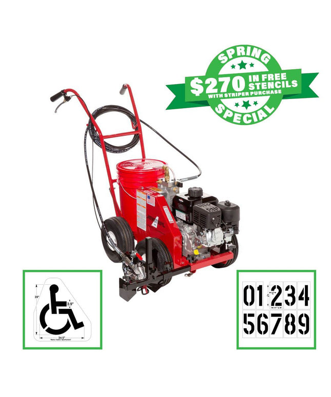 Newstripe 4400 Airless Striping Machine 10003566 10003566 - Play and Sync