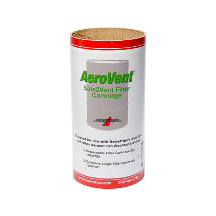 Newstripe AeroVent Safe2Vent Filter Cartridge 10004702 10004702 - Play and Sync