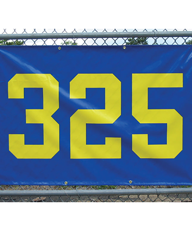 Jaypro Sports Distance Marker Baseball Outfield 18 in. Numbers ODM-23 - Play and Sync