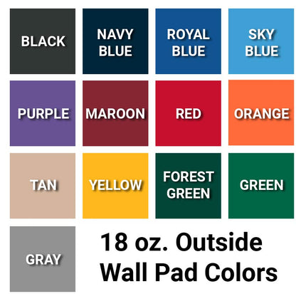 Jaypro Sports Padding Folding Backstop 3 ft. H x 8 ft. L BSP238 - Play and Sync