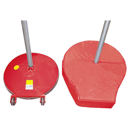 Jaypro Sports Safety Base Pad - Multi-Purpose Game Standard - 24 in. (Red) PBC-24RD - Play and Sync