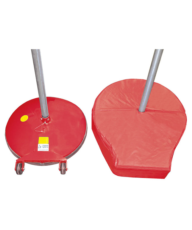 Jaypro Sports Safety Base Pad - Multi-Purpose Game Standard - 24 in. (Red) PBC-24RD - Play and Sync