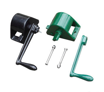 Tennis External Wind Post Set — 2-7/8" Round - Play and Sync