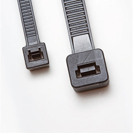 Jaypro Sports Plastic Cable Ties Wind Screen Black PCT-100 - Play and Sync