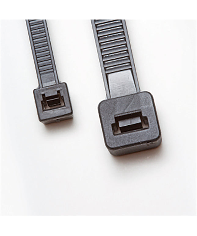 Jaypro Sports Plastic Cable Ties Wind Screen Black PCT-100 - Play and Sync