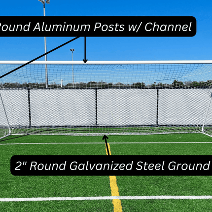 PEVO Channel Series Soccer Goal - SGM SGM-4x6C-W2 - Play and Sync