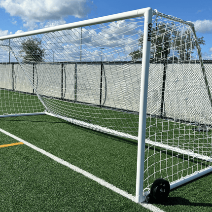 PEVO Park Series Soccer Goal - SGM SGM-6x12P-W - Play and Sync