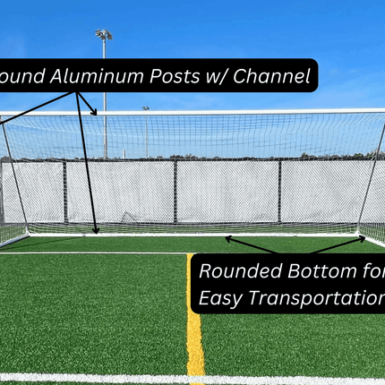 PEVO Park Series Soccer Goal - SGM SGM-7x21P - Play and Sync