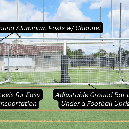 PEVO Stadium Series Soccer Goal - STA SGM-8x24STA - Play and Sync