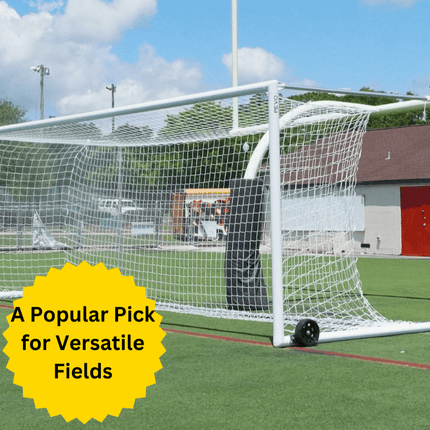 PEVO Stadium Series Soccer Goal - STA SGM-8x24STA - Play and Sync