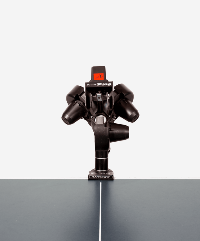 Power Pong Omega Table Tennis Robot w/ Tablet PPOM - 1 PPOM-1 - Play and Sync