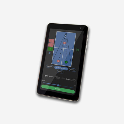 Power Pong Omega Table Tennis Robot w/ Tablet PPOM - 1 PPOM-1 - Play and Sync