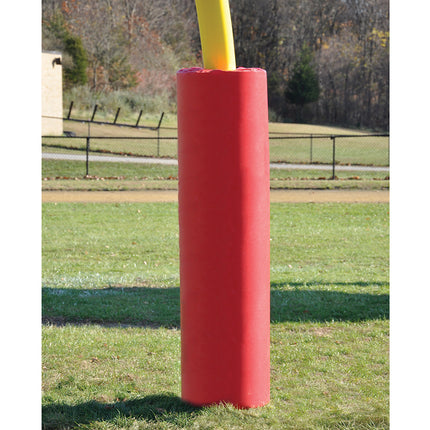 Jaypro Sports Protector Pad - 6 in. Thick pad - Post Pad (Outdoor) - Pro Style (4-1/2 in. Pole) (Single) PPP-500HP - Play and Sync