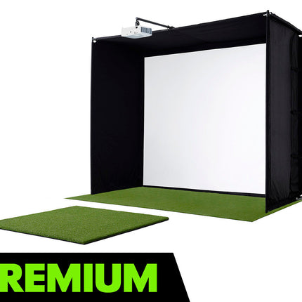 SKYTRAK Golf Simulator Premium Studio Package | Professional Home Bundle