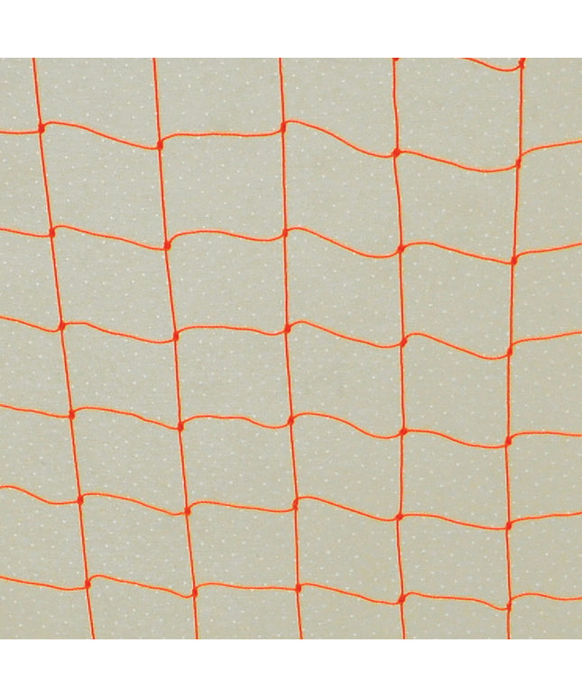 Jaypro Sports Short-Sided Goal Replacement Net (4 in. Sq. - 2.5mm Twist) (6 ft.W x 4 ft.H x 24 in.D) (Orange) PSS-406N - Play and Sync