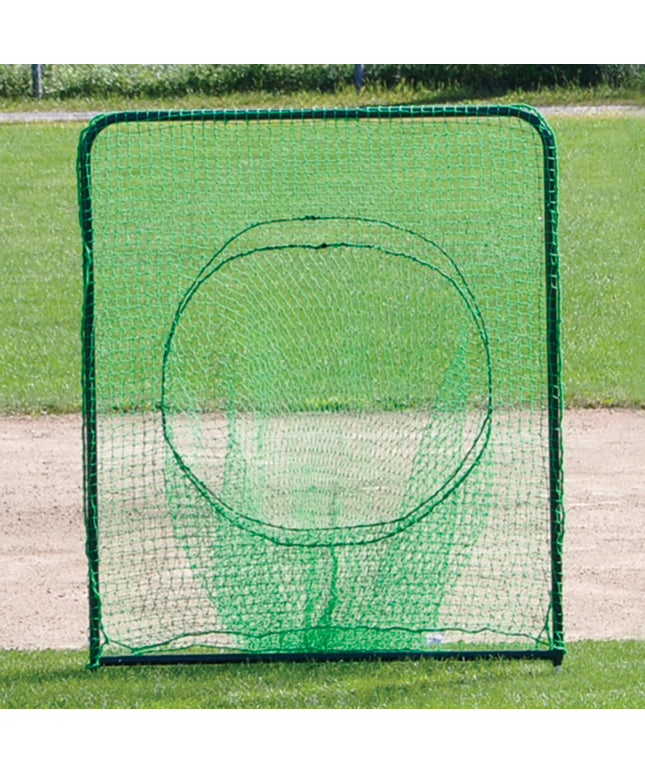 Jaypro Sports Batting Practice Screen Replacement Net 7x6 ft. Economy PSTS-76N - Play and Sync