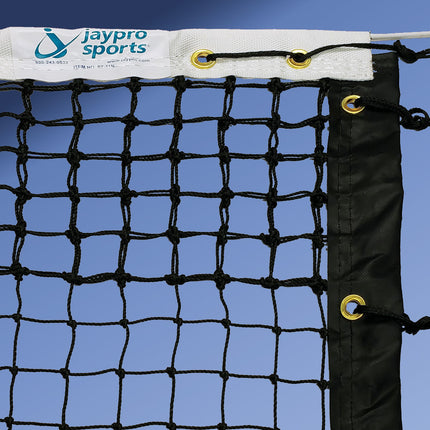 Jaypro Sports Competition Pickleball Replacement Net (Indoor/Outdoor) (21 ft.L x 32 in.H) (Black) PT-21N - Play and Sync