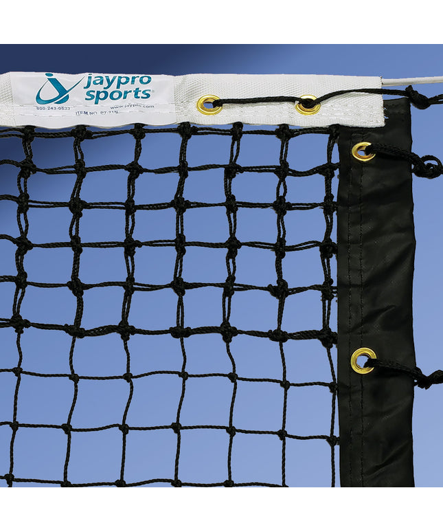 Jaypro Sports Competition Pickleball Replacement Net (Indoor/Outdoor) (21 ft.L x 32 in.H) (Black) PT-21N - Play and Sync