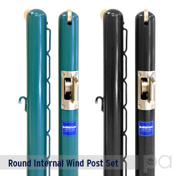 Tennis Round Internal Wind Post Set — 2-7/8" - Play and Sync