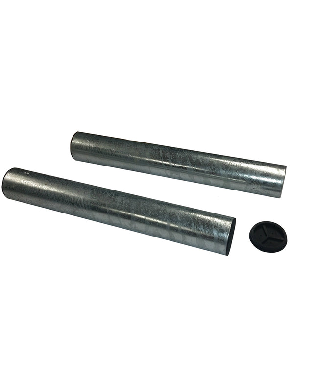 Jaypro Sports Ground Sleeves (3 in. Post) - Tennis Post (RTP-300/BK) RTPGS-3 - Play and Sync