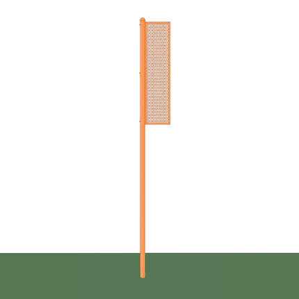 Jaypro Sports Jaypro Sports Softball Foul Poles 15 ft. Collegiate Semi-Permanent | SBCFP-15 - Play and Sync