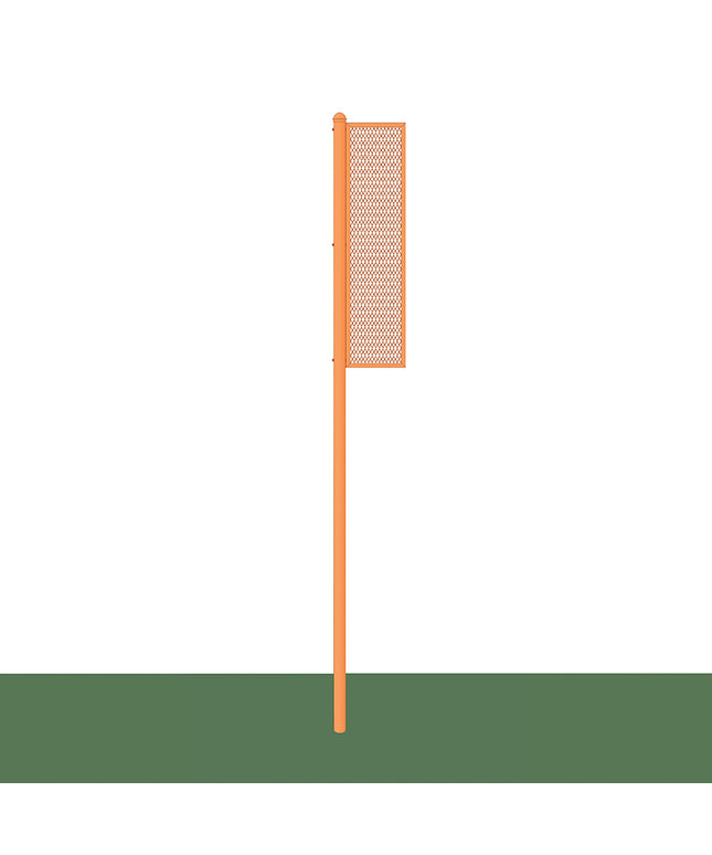 Jaypro Sports Jaypro Sports Softball Foul Poles 15 ft. Collegiate Semi-Permanent | SBCFP-15 - Play and Sync