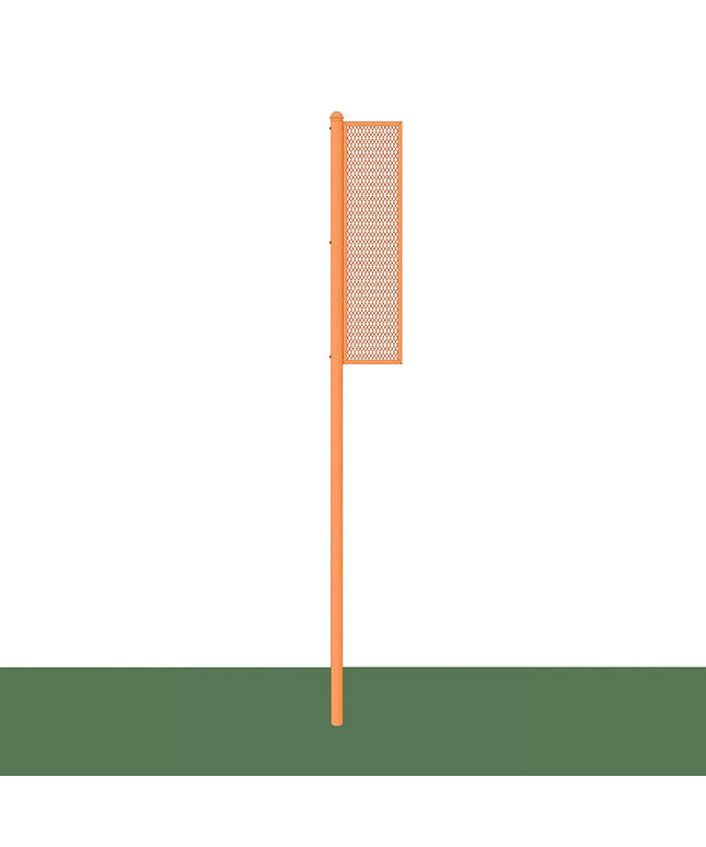 Jaypro Sports Jaypro Sports Softball Foul Poles 20 ft. Collegiate Semi-Permanent | SBCFP-200 - Play and Sync