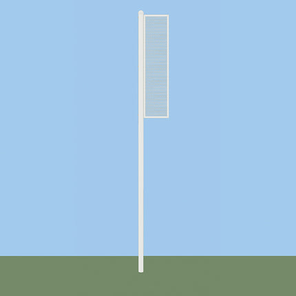 Jaypro Sports Softball Foul Poles 15 ft. Collegiate Semi-Permanent SBCFP-15-OR - Play and Sync