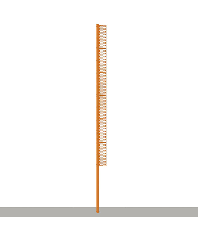 Jaypro Sports Jaypro Sports Softball Foul Poles 20 ft. Professional Surface Mount | SBFP-200SM - Play and Sync
