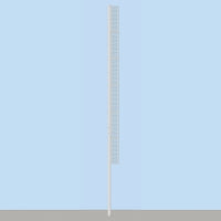 Jaypro Sports Softball Foul Poles 40 ft. Professional Surface Mount SBFP-40SM-OR - Play and Sync
