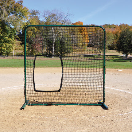 Jaypro Sports Protector Pad - Softball Protector Screen (7 ft x 7 ft) | SBPE-77PBK